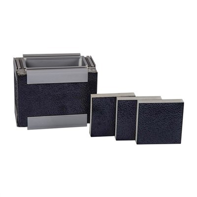 20 mm polyisocyanaat (PIR) voorgeïsoleerde kanaalplaat met zwart aluminium en zilver aluminium